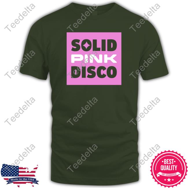 Solid Pink Disco Sweatshirt