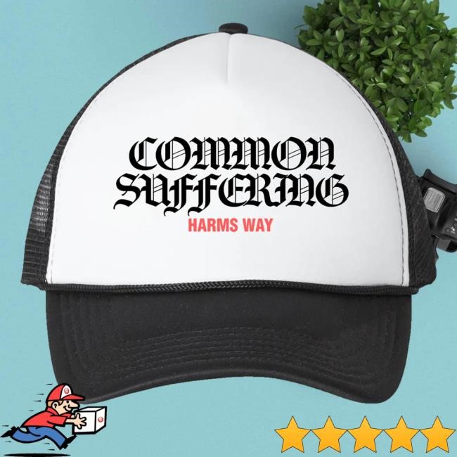 Harmsway13 Common Suffering Trucker Hat Harms Way Common Suffering Trucker Hat