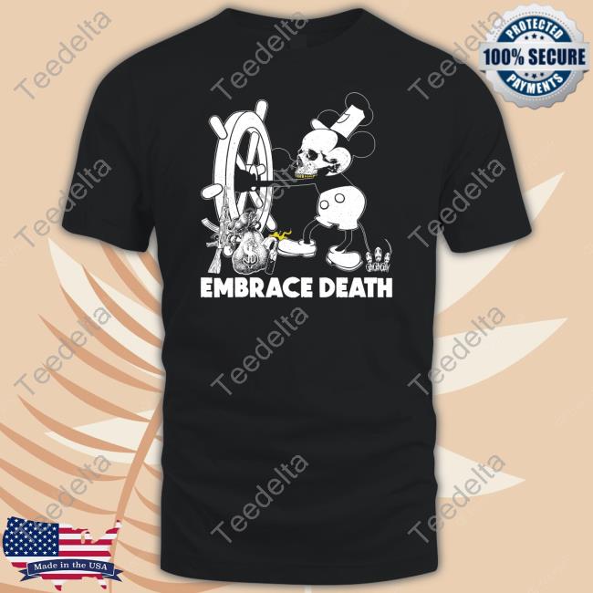 Grimgrimgrim Embrace Death Mouse Shirts