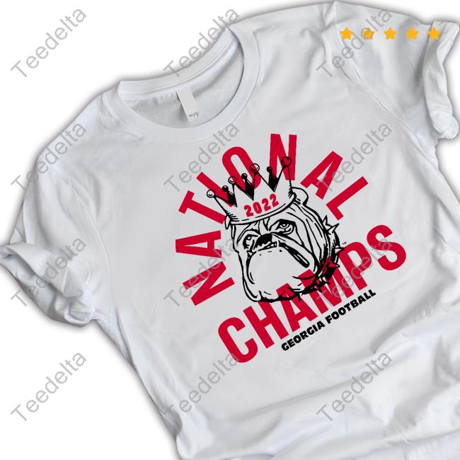 Georgia 2022 National Champs Crown Shirt