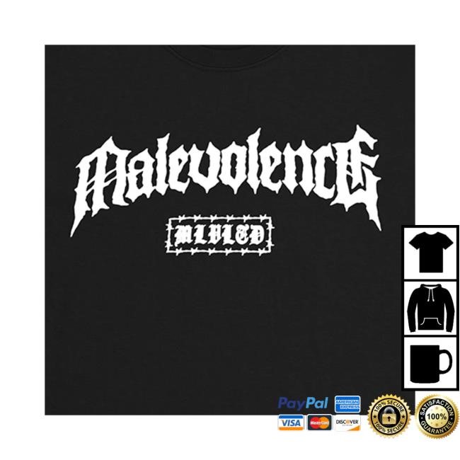 Downright Merch Malevolence Logo Crewneck Sweatshirt Downright Merch Malevolence Logo Shirt