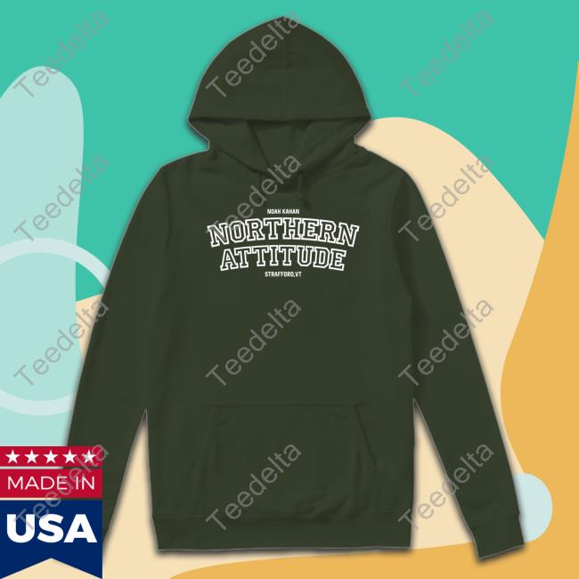 Noah Kahan Merch Noah Kahan Northern Attitude Strafford,Vt Long Sleeve Tee
