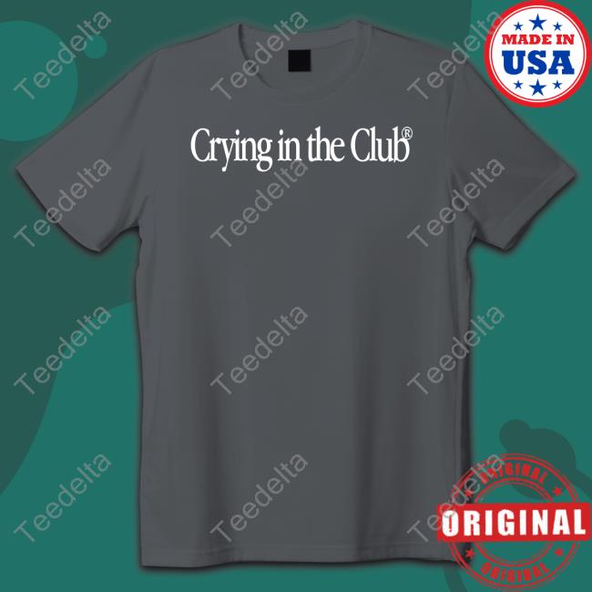 Crying In The Club Puff Print Hoodie