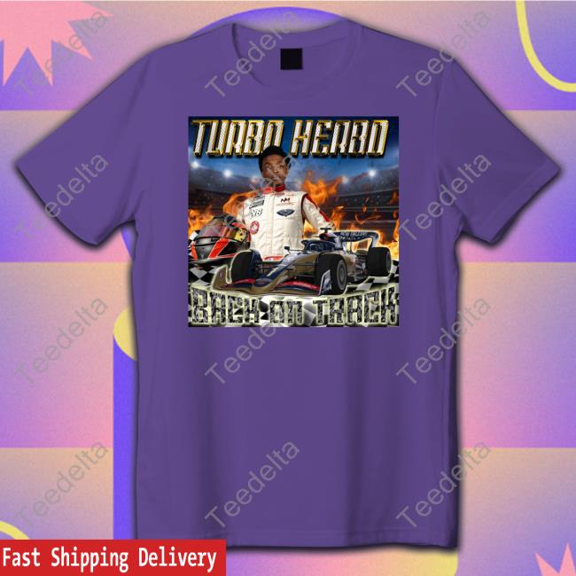 Joelvenile Turbo Herbo Back On Track T-Shirt Herbert Jones