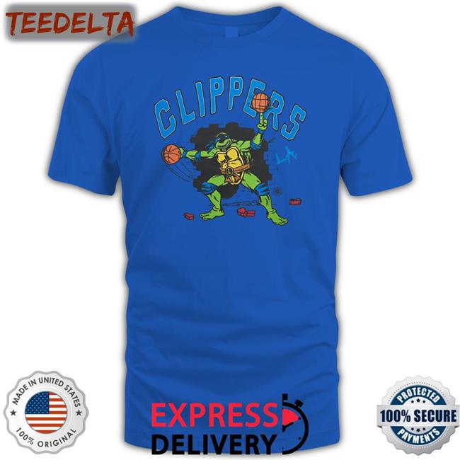 Ninja Turtles Los Angeles Clippers Shirt