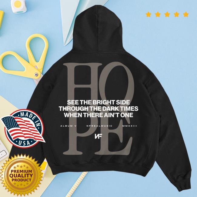 Official Nathan John Feuerstein Nf Merch Store Black "Hope" Sweaters Nf Real Music Shop