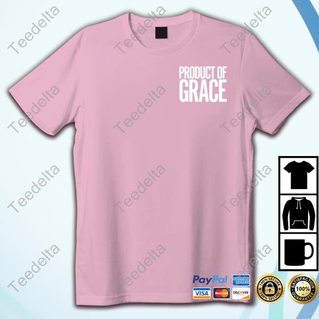 Ryan Clark Wearing Product Of Grace Tee Shirt