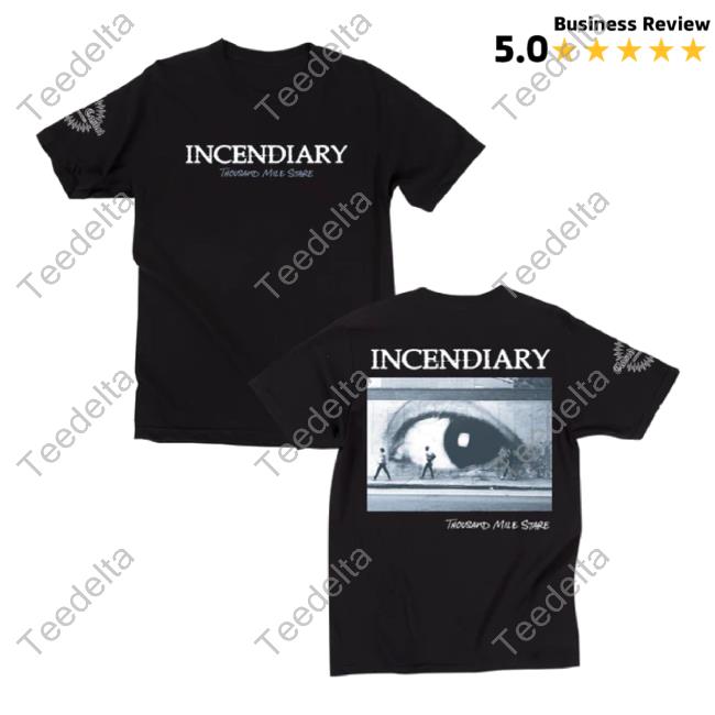Trending Closed Casket Activities Merch Store Incendiary - Thousand Mile Stare Hoodie Sweatshirt Closedcasketactivities Shop