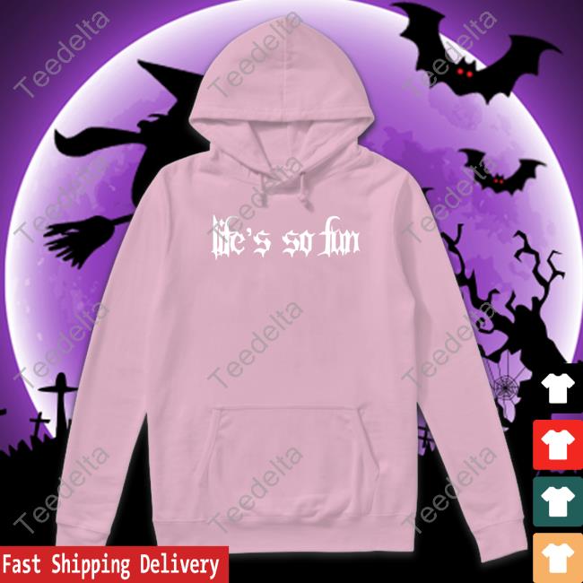 Muna Life's So Fun Goth Tee Shirt