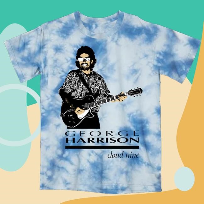 George Harrison Merch Cloud Nine Tie Dye T-Shirt