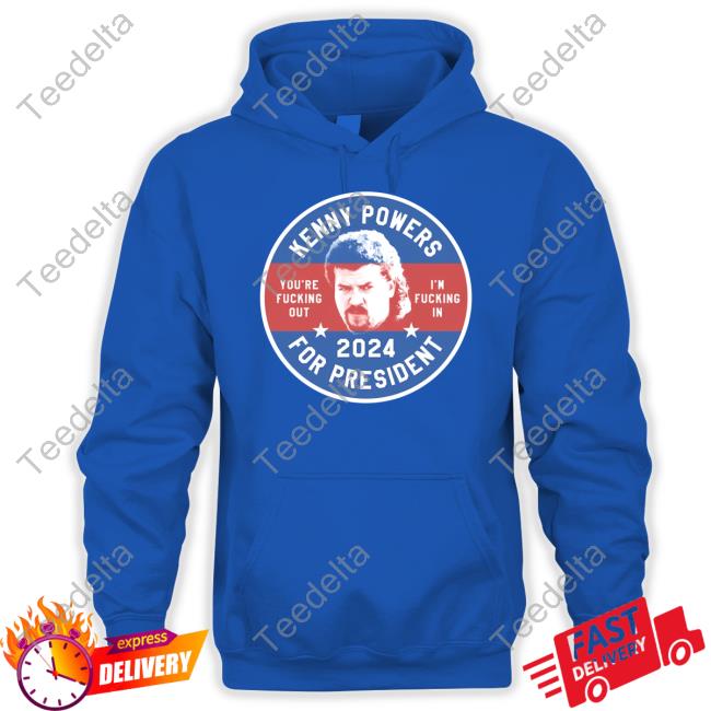 M00nshot Store Kenny Powers 2024 For President Tee
