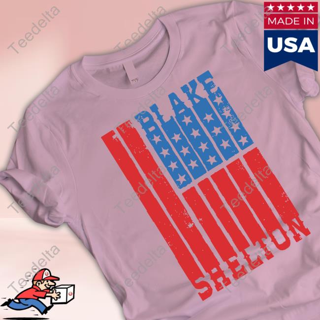 Blake Shelton Natural Flag New Shirt