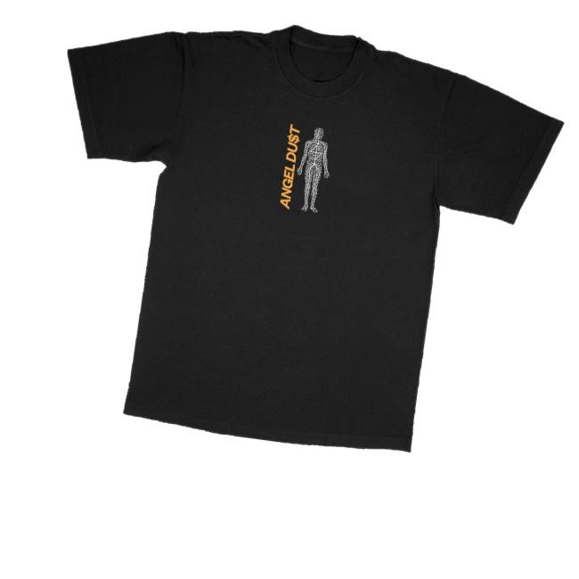 Runforcoverrecordsuk Merch Store Shop Angel Du$T Money Man T-Shirt