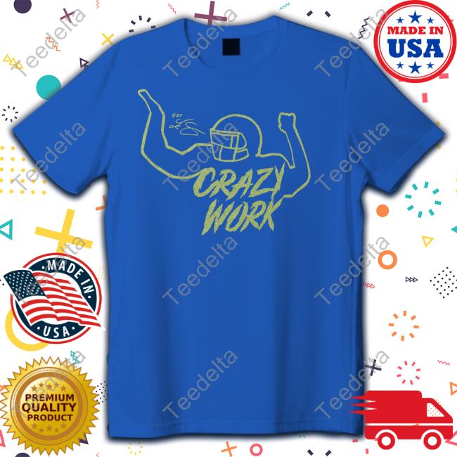 Joy Taylor Wearing Crazy Work Tee Joy Taylor Wearing Crazy Work Tees