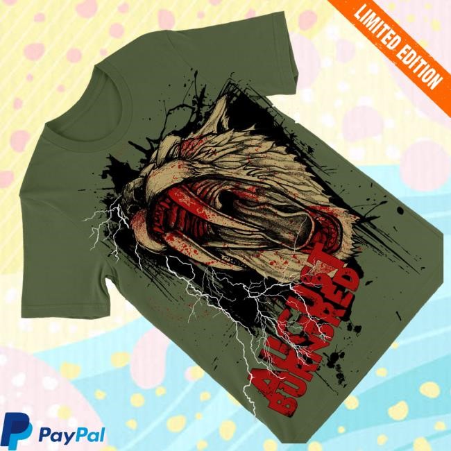 Official Augustburnsred Tour Merch Shop Store Throwback Sabretooth Tiger T Shirts