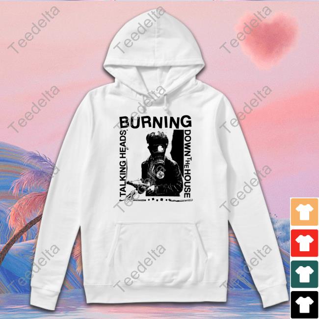 Lowlvl Store Burning Down The House Talking Heads Long Sleeve T Shirt