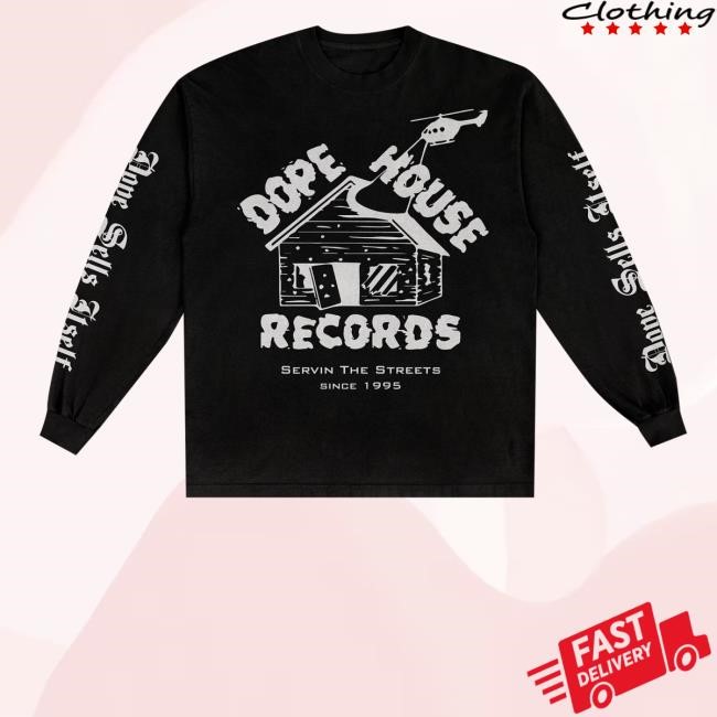 Dope House Records Merch Dhr Long Sleeve T Shirt