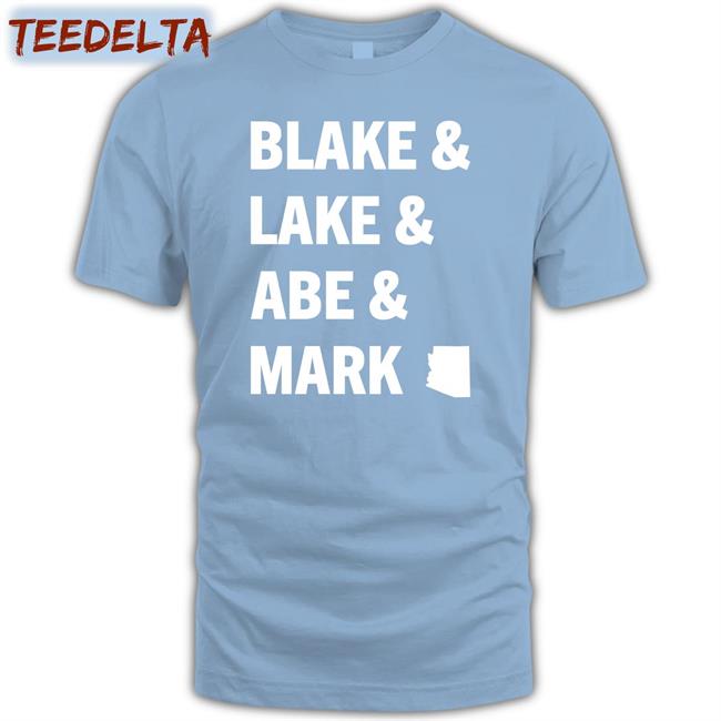 Blake Lake Abe Mark T-Shirt