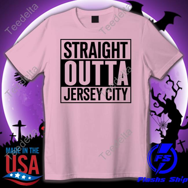 Straight Outta Jersey City Long Sleeve T Shirt