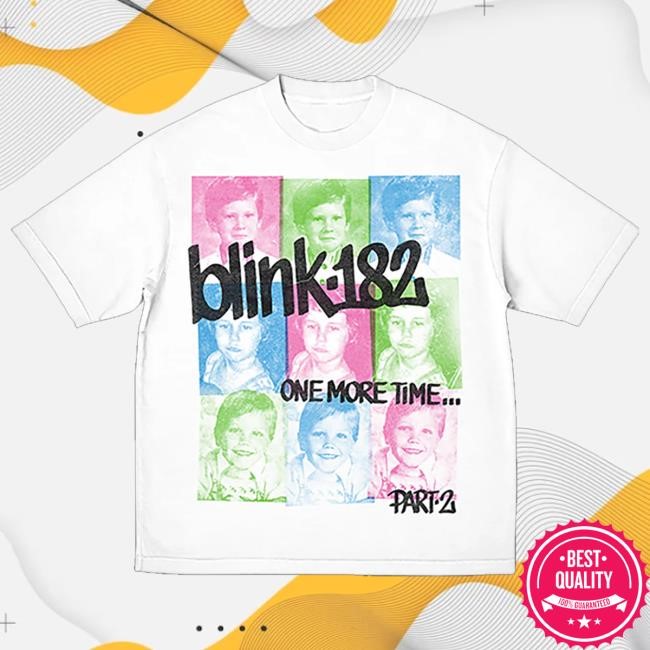 Official Blink 182 Merch Store Can't Go Back T-Shirt