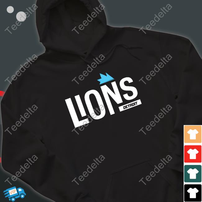 Ninja Detroit Lions Fan Hoodie