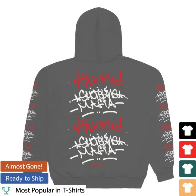 Ohgeesy 4Hunnid X Shoreline Mafia Tagger Tee Shirt