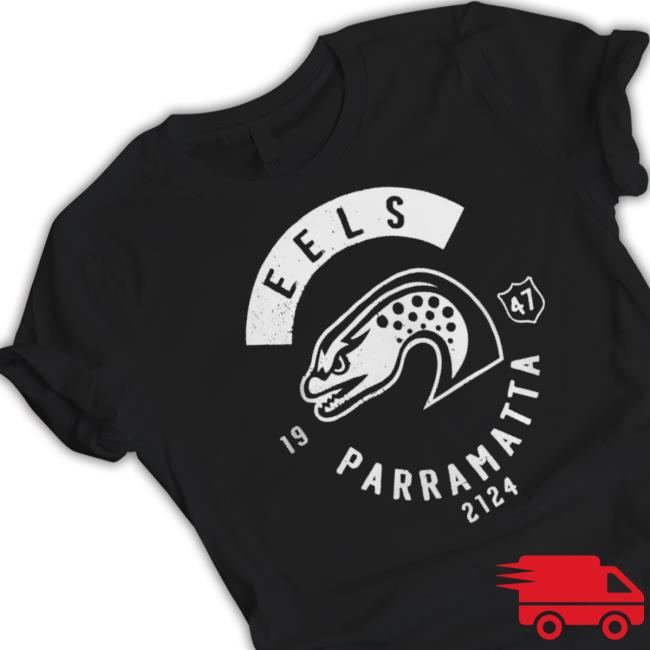 Parramatta Eels Retro Shirt Black Parramatta Eels Retro shirt Black