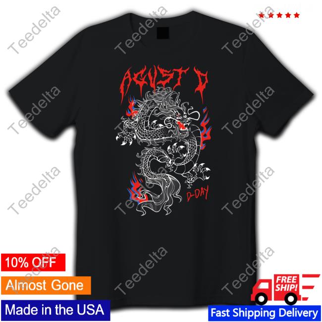 Official Dragon Agust D 'D-Day' Long Sleeve T Shirt Bloomingdream Store