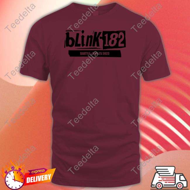 Blink 182 Merch World Tour Seattle June 25 2023 Sweatshirt