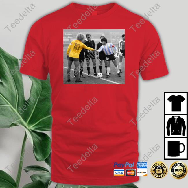 Carlos Valderrama X Diego Maradona Tee Shirt Nico Cantor