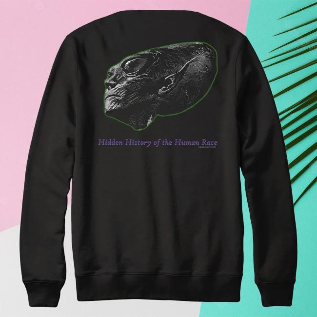 Evil Greed Merch Blood Incantation Hidden History Of The Human Race Hooded Sweatshirt
