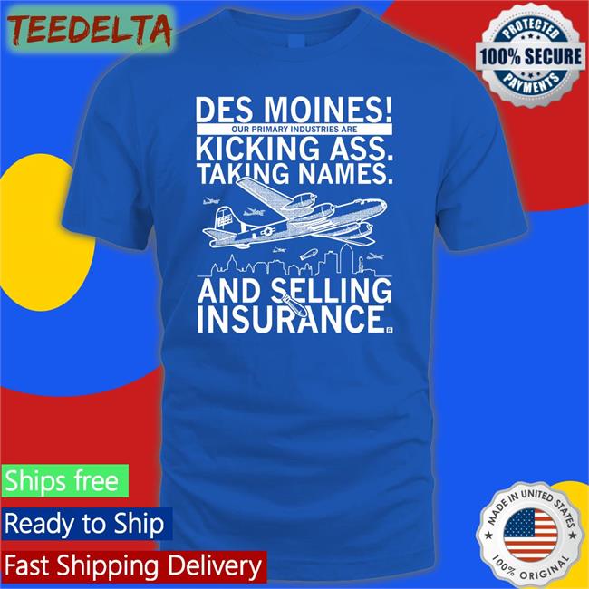 Dsm Insurance Tee Shirt Raygun