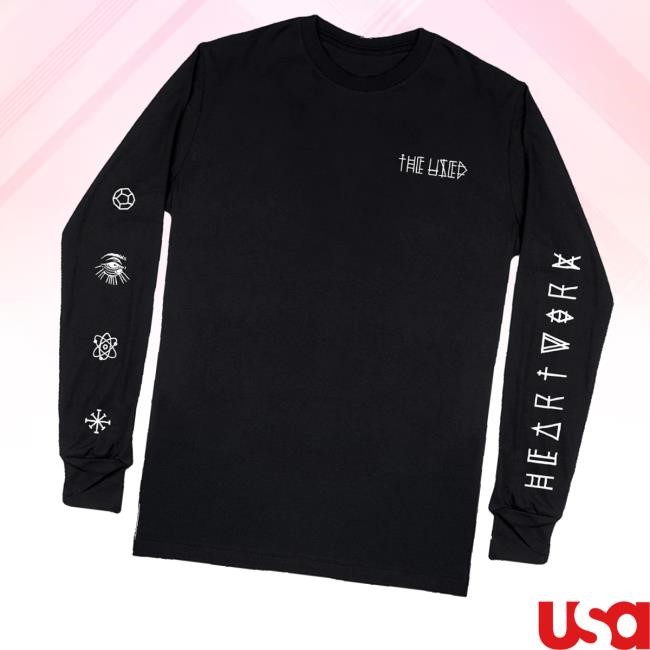 The Used Merch Store Shop Heartwork Unisex Sweatshirt