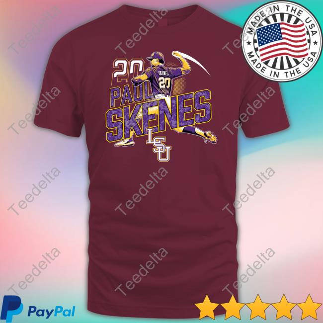 Lsu Nil Store Paul Skenes Fastball Tee Shirt