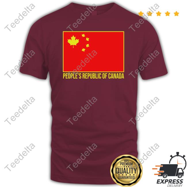Wbrettwilson People's Republic Of Canada Chinese Flag Sweatshirt