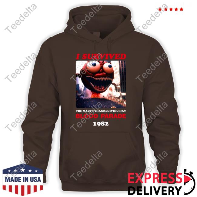 I Survived The Macys Thanksgiving Day Black Parade 1982 Tee