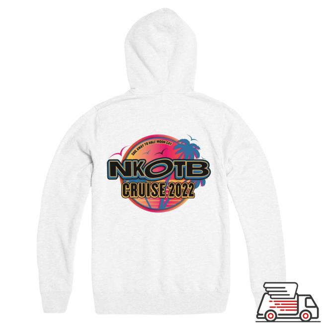 Official Merch Bar New Kids On The Block Store Sail Away Cruise 2022 T-Shirts White MerchBar NewKidsOnTheBlock Nkotb