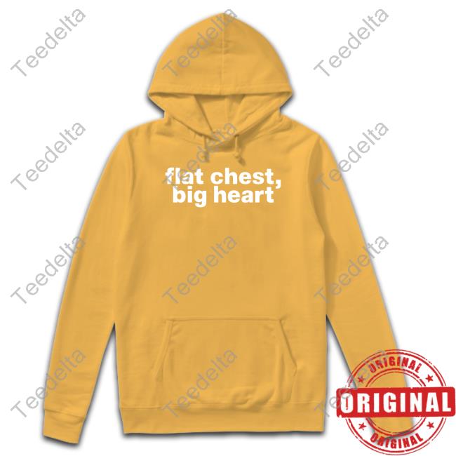 Shmeve Flat Chest Big Heart Sweatshirt
