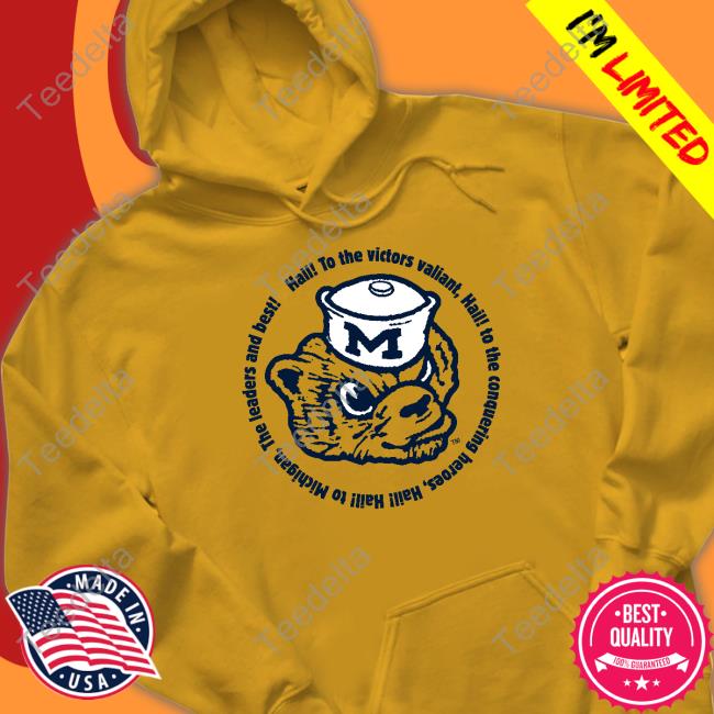 Breaking T Michigan Hail To The Victors Lyrics Shirts