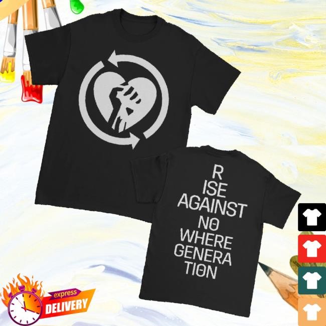 Trending Rise Against Merch Heartfist Tank Top (Black)