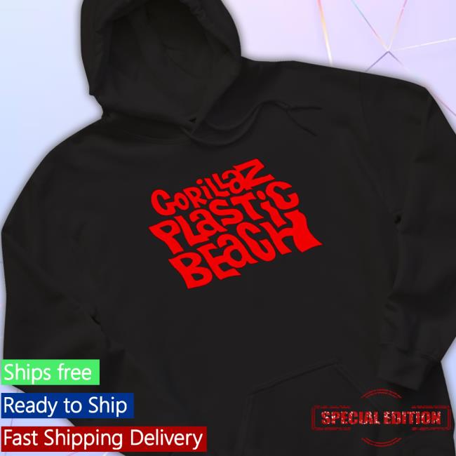 Official Gorillaz Plastic Beach Sweater