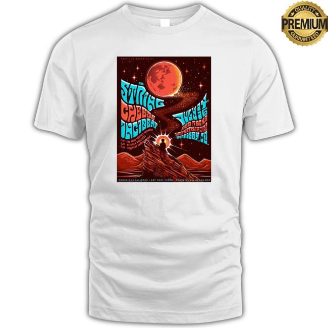 Official The String Cheese Incident Red Rocks Amphitheatre Morrison, Co 7 14-16 2023 New Shirt