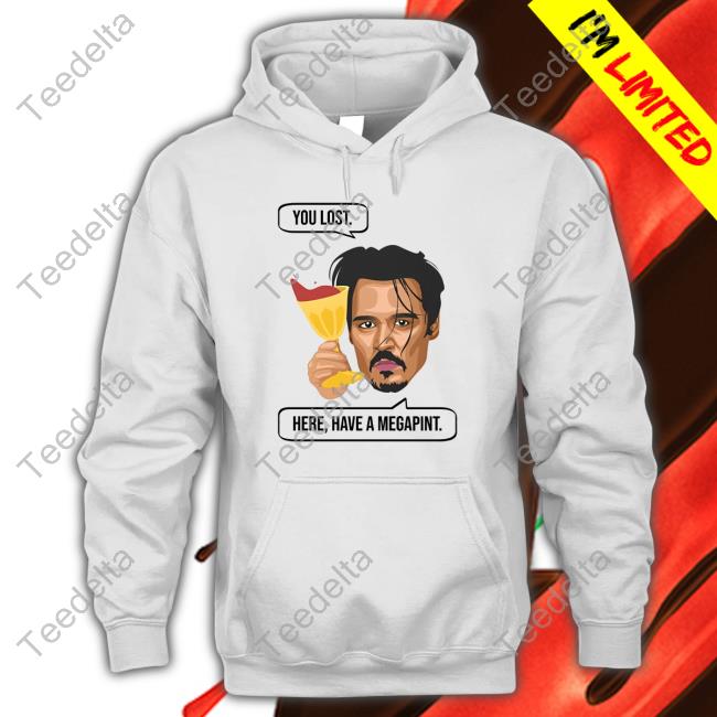 Larry Forman You Lost Here Have A Megapint Sweatshirt