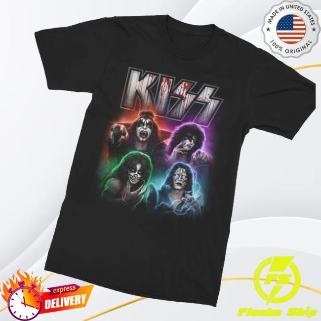 Kiss Online Shop Merch Official Kiss Monsters Hooded Sweatshirt