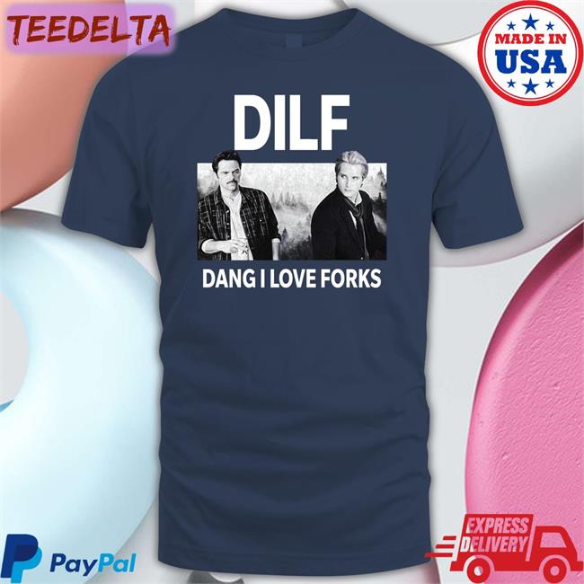 Dilf Dang I Love Forks Long Sleeve T Shirt