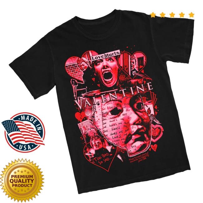 Cavitycolors Merch Valentine Love Hurts Sweater