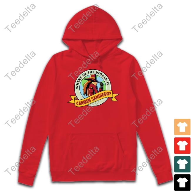 Where In The World Is Carmen Sandiego Shirts