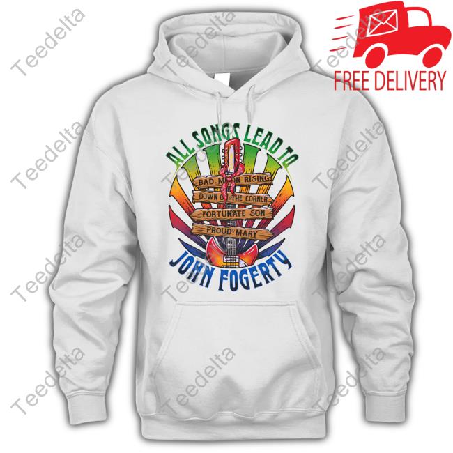 All Songs Lead To Fogerty Raglan Hoodie