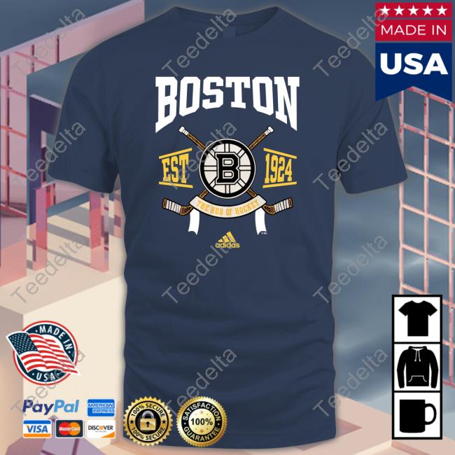 Boston The Hub Of Hockey Sweatshirt
