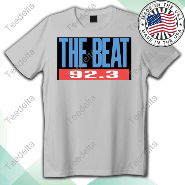 Dj R-Tistic Wearing The Beat 92.3 T-Shirt